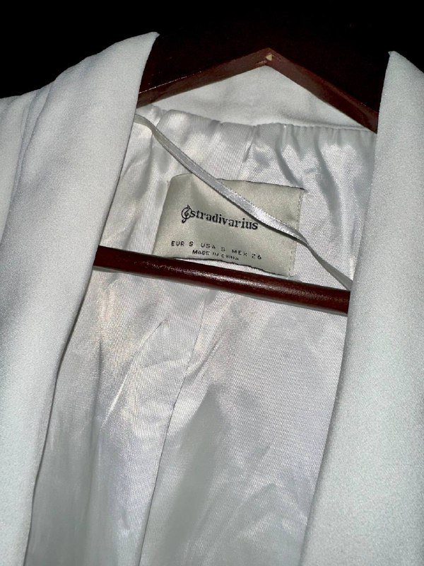 белый пиджак Stradivarius S/M 2