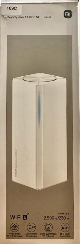 Xiaomi Mesh System AX3000 Wi-Fi 6 роутер 3