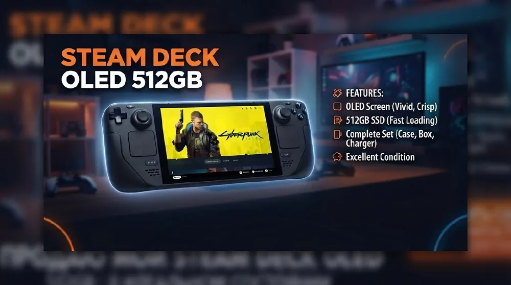 Steam Deck 512 GB OLED 1
