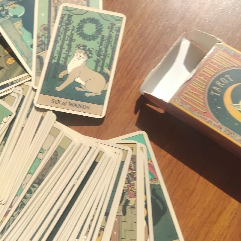 Кошачий Карти Тарот 2