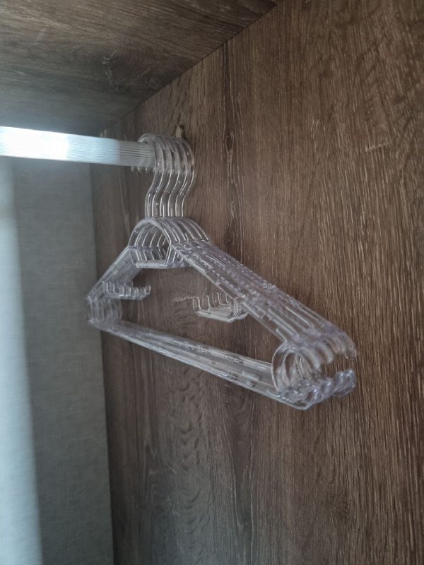 Прозрачные вешалки 12 шт