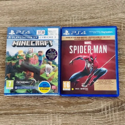 Minecraft, Marvel's Spider-Man