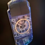 PSP 3000 в прозрачном корпусе 2