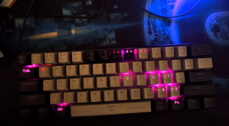 Клавиатура с RGB подсветкой 3