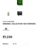 Clive Christian 1872 Feminine perfume 2