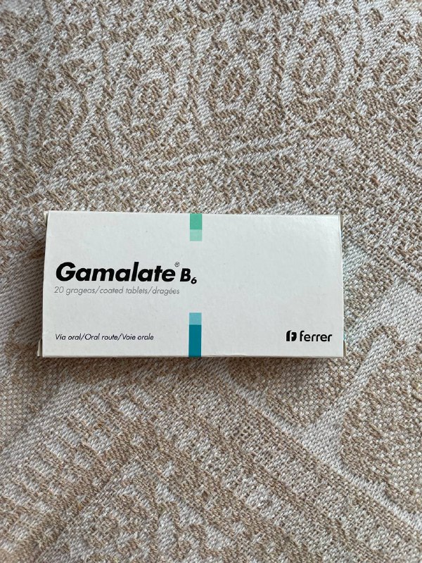 Gamalate B6 таблетки успокоительные