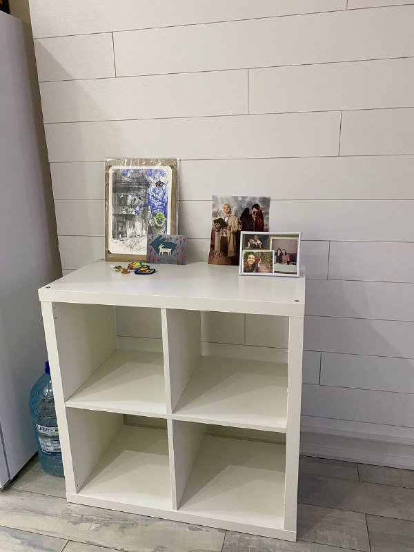 Белый стеллаж ИКЕА