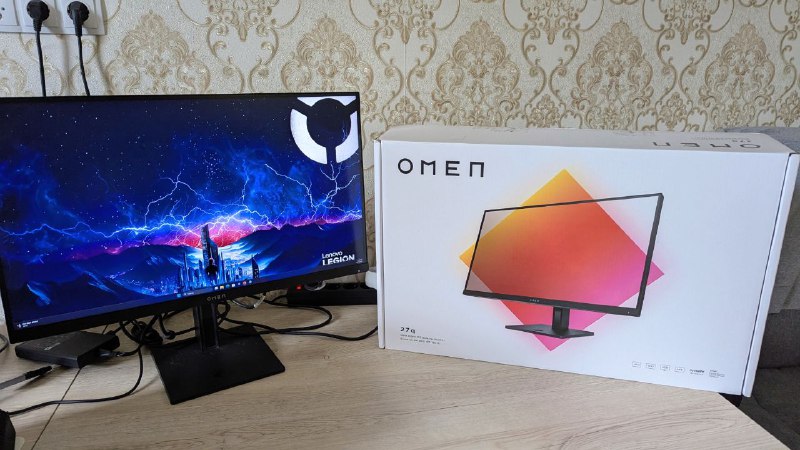 Игровой монитор HP Omen 27 дюймов 2k IPS 165Hz