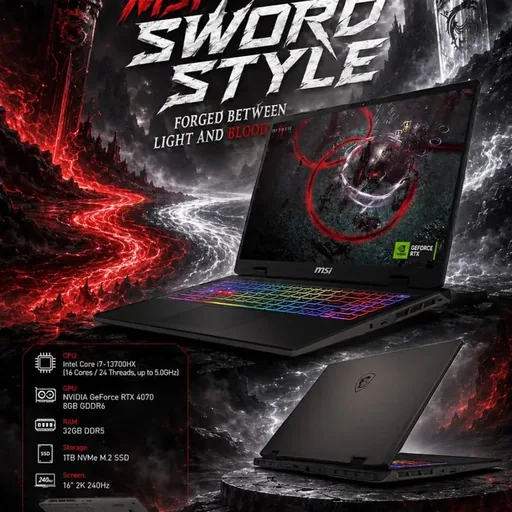 MSI Sword 16 laptop