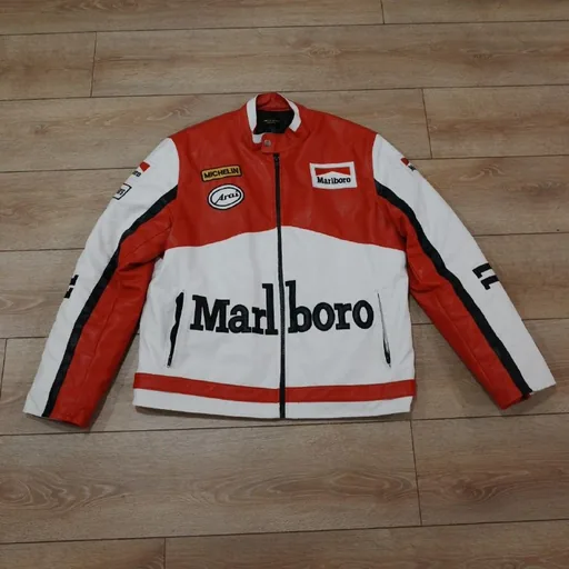 Мужская мото куртка Marlboro