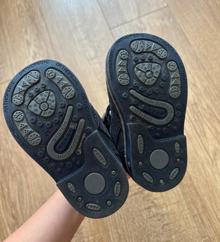 Ортопедические ботинки с каблуком Томаса, 21 размер 2