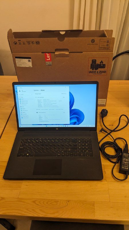 Ноутбук HP 17-cp0000