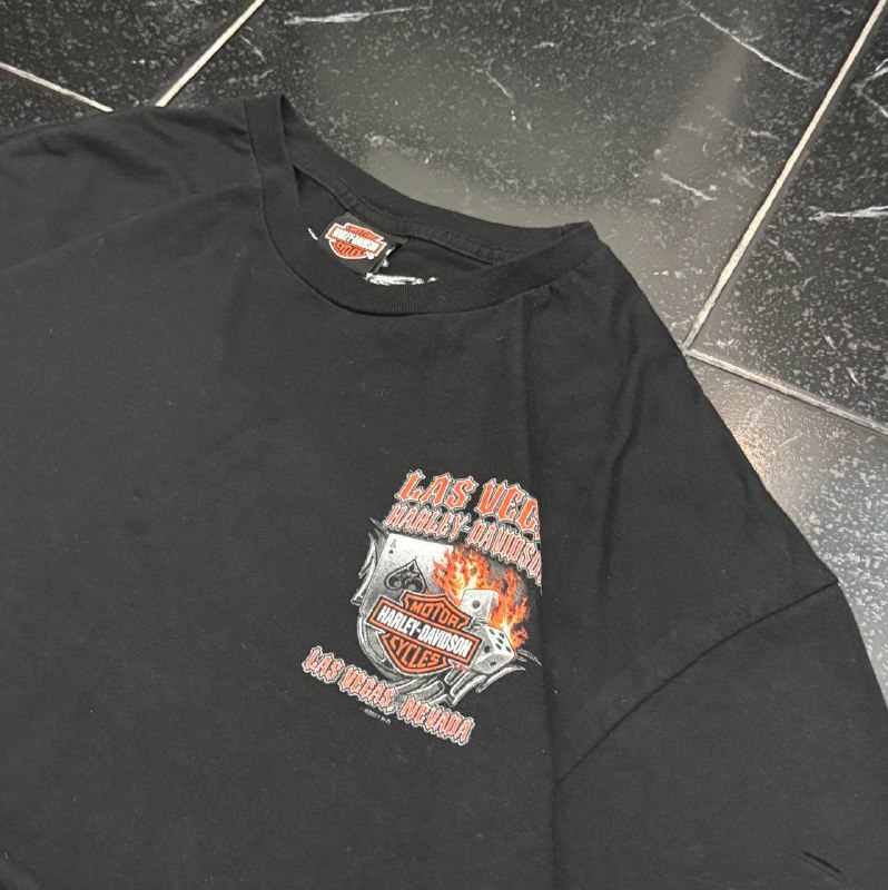 Винтажный Harley Davidson футболка XL XXL 2