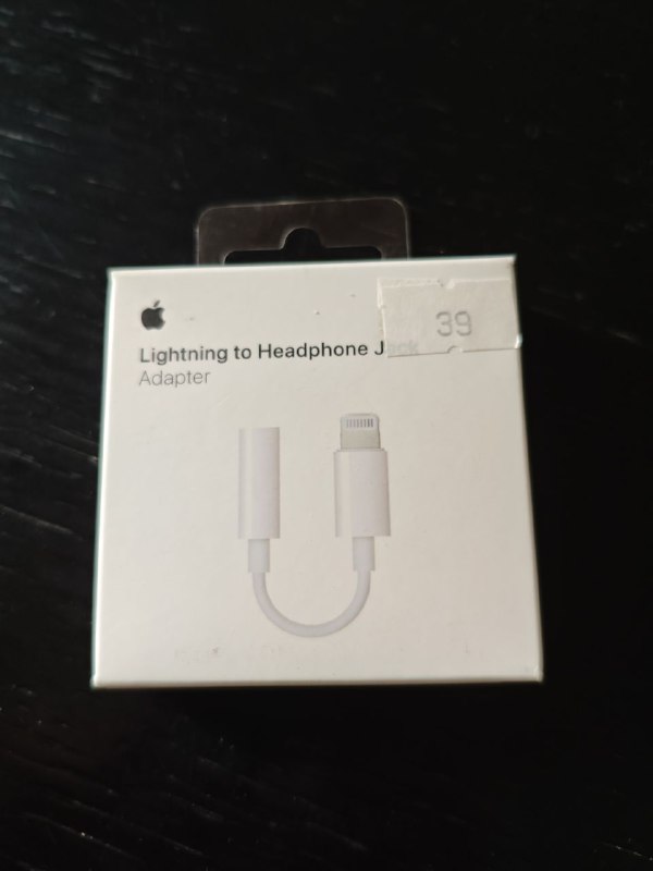 Переходник Apple Lightning - Jack MMX62ZM/A