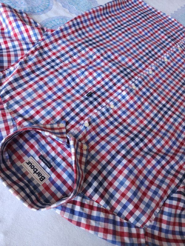 Barbour рубашка в клетку 4