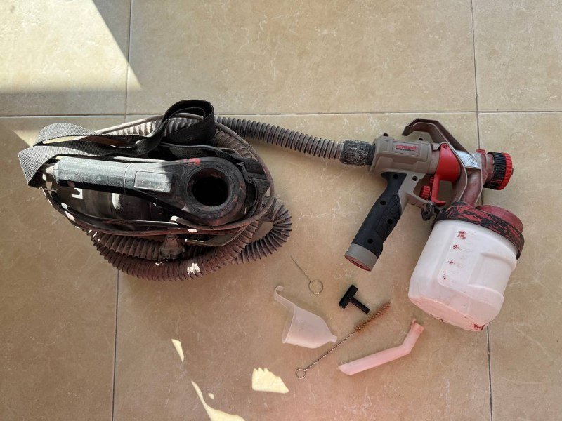 Вибрационная шлифмашина Makita ВО3711, Лазерный уровень Crown CT44022, Краскопульт электрический Crown CT31014, Шлифмашина для стен Dexter, Канальные вентиляторы Vents ТТ Сайлент, Шумоглушитель 4