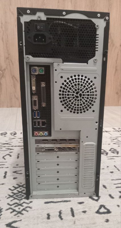 Красный ПК i5 4590, 16 Гб DDR3, RX470, HDD 320 Гб, SSD 240 Гб