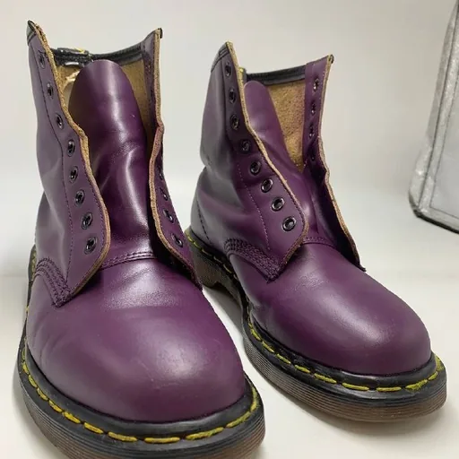 Dr. Martens 1460 фиолетовые ботинки