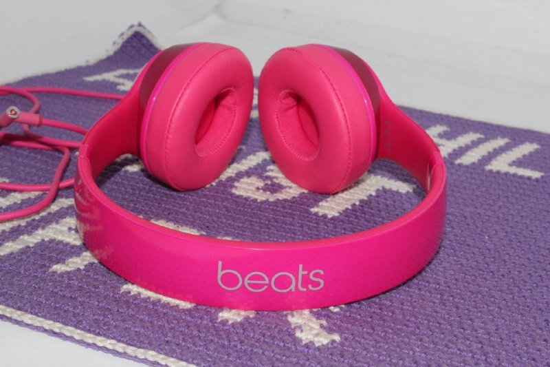 Проводные наушники Beats solo 2 pink 5