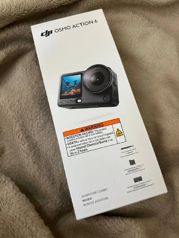 Dji Osmo Action 6 Adventure Combo