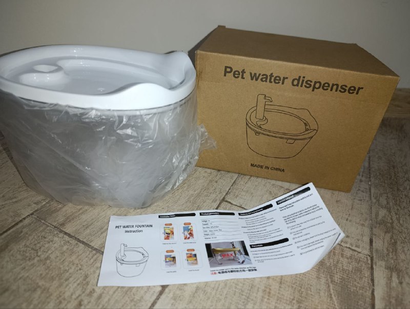 Питьевой фонтан для кошки, собаки 3