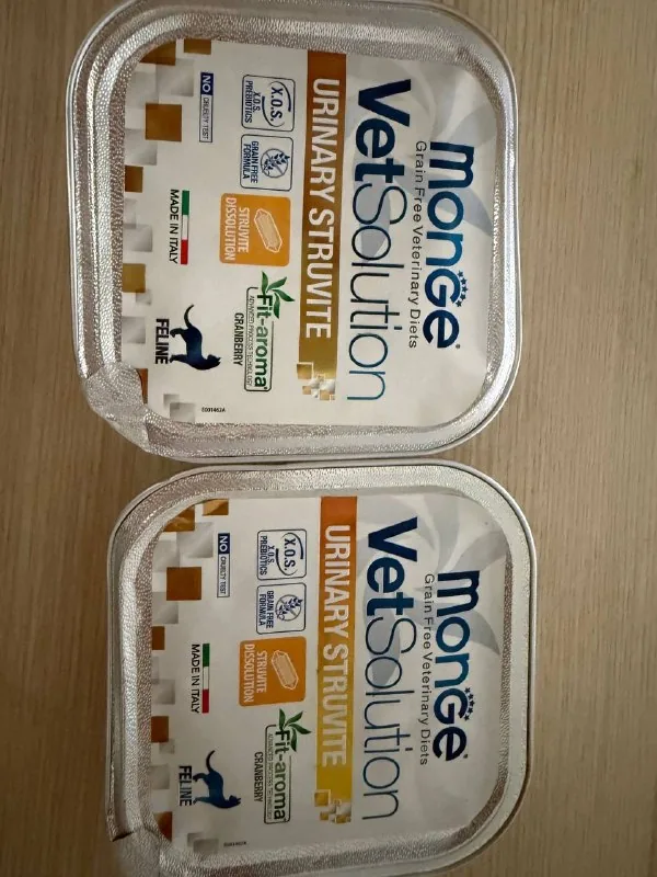 Monge VetSolution urinary struvite корм для кошек