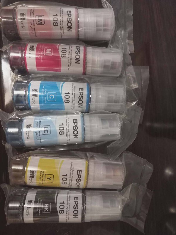 Оригинальная краска Epson 103 108 флаконы 3