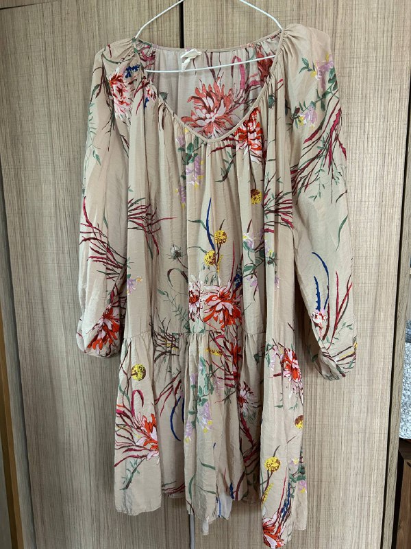Летнее платье-туника H&M s-L