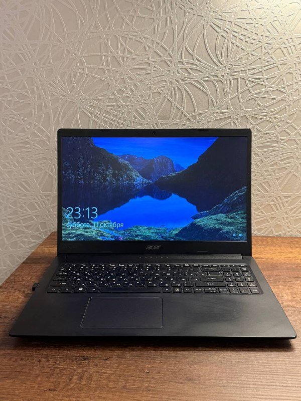 Ноутбук Acer Aspire A315-34, SSD 256 ГБ, мышь с ковриком