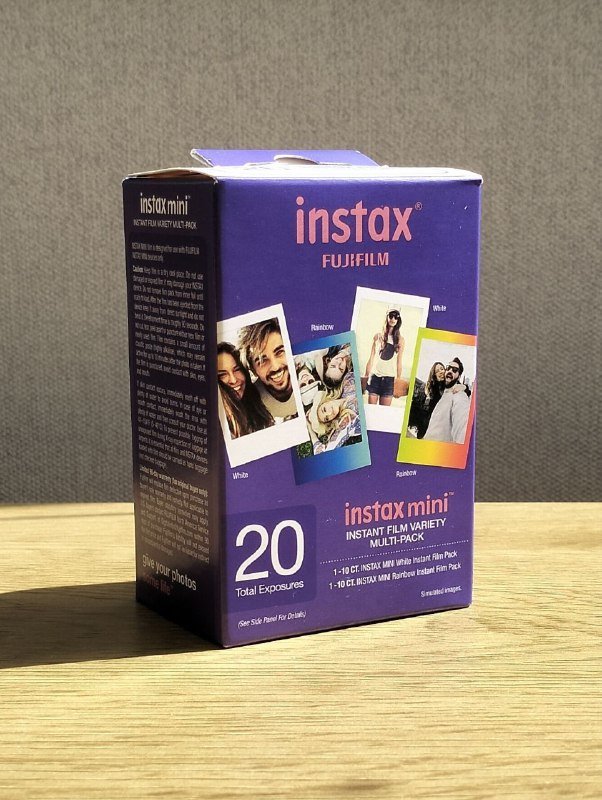 Оригинальный набор картриджей Fujifilm Instax Mini на 20 снимков