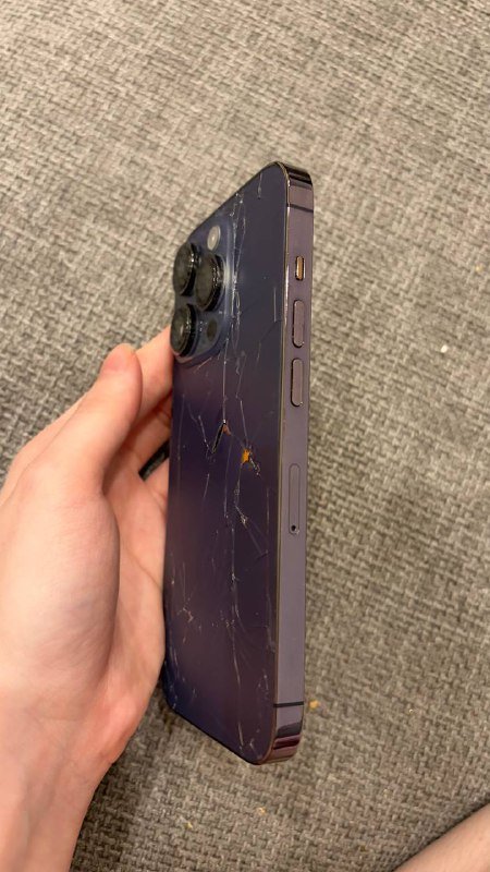 iPhone 14 Pro 128гб с разбитым задним стеклом 3
