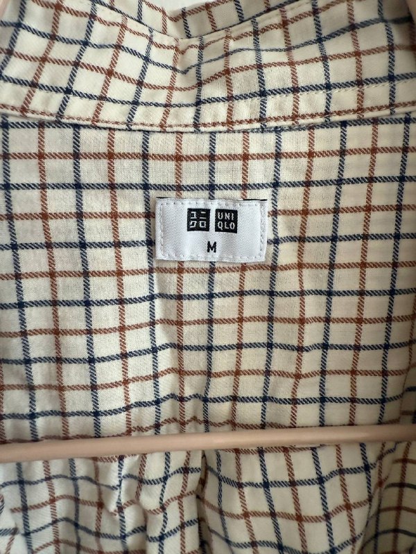 Рубашка мужская фланелевая Uniqlo, размер M 2