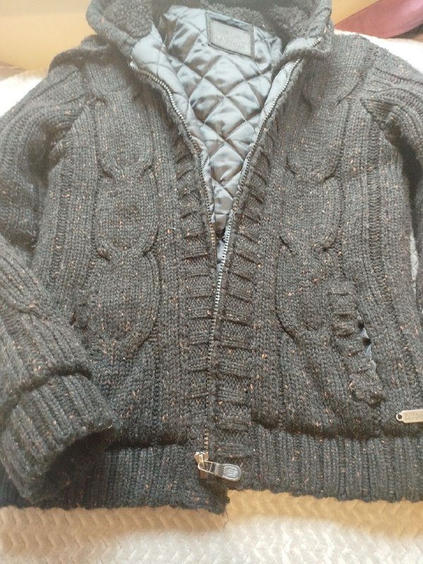 Теплая вязаная мужская куртка Buffalo L 2