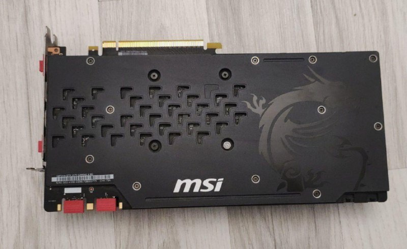 MSI GTX 1070 видеокарта 2