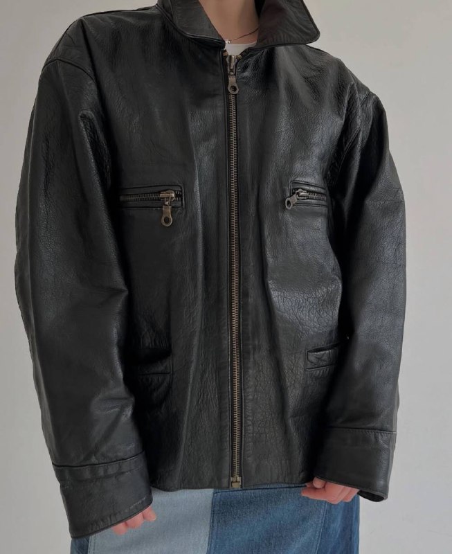 Кепка Adidas original, кожаная куртка черная, M/L 5