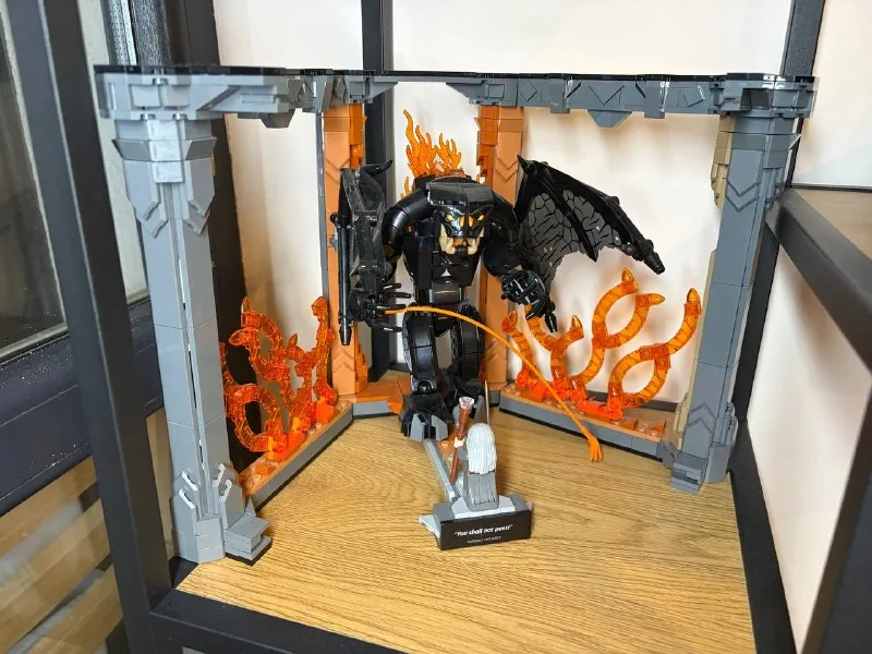 LEGO The Lord of the Rings Balrog Book Nook