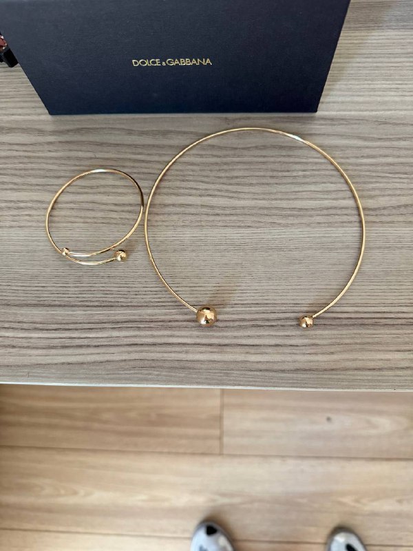 Браслет Dior, набор колье + браслет, серьжки 3