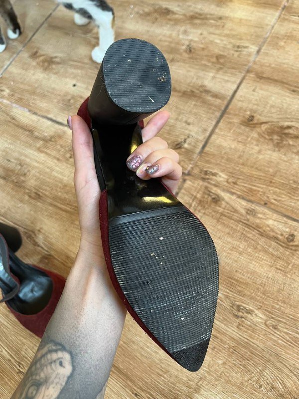 Туфли Sintezia винного цвета 37 размер 2