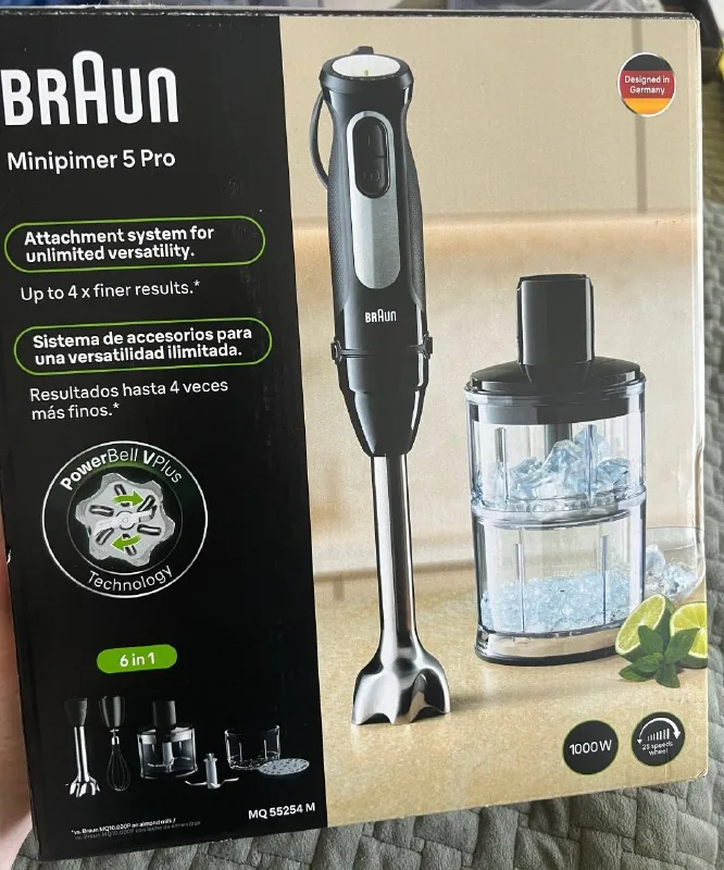 Погружной блендер Braun Minipimer 5 Pro MQ 55254 M