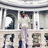Штаны Zara из искусственной кожи 1
