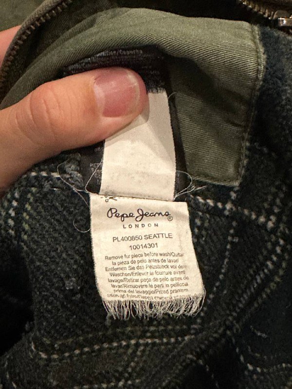 Pepe Jeans London Парка куртка размер L 6