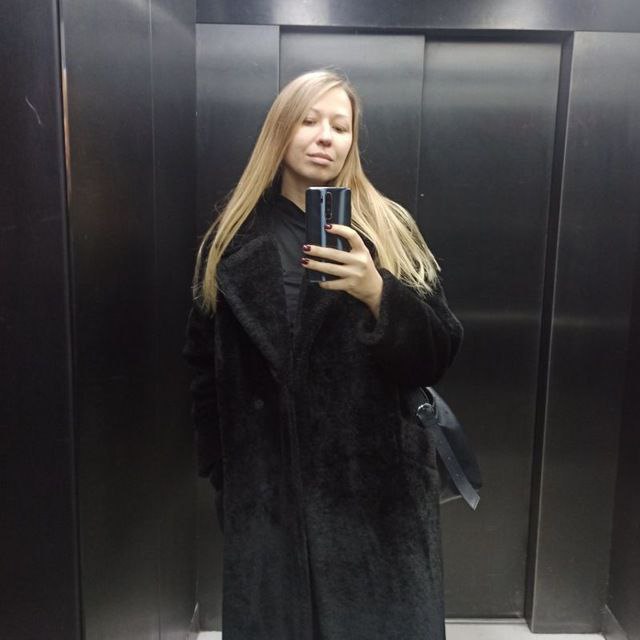 Шуба из шерсти ламы