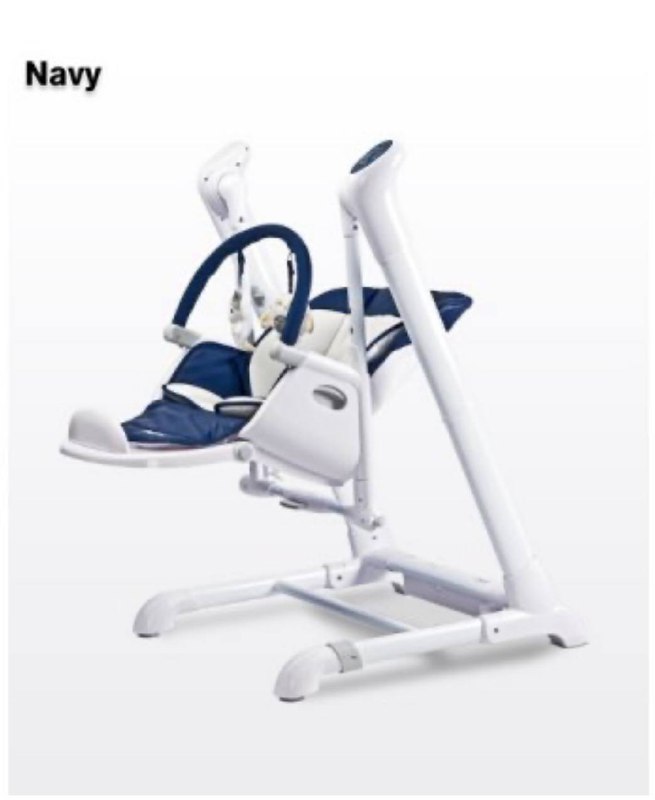 Стул для кормления 2 в 1: стульчик и качели 3