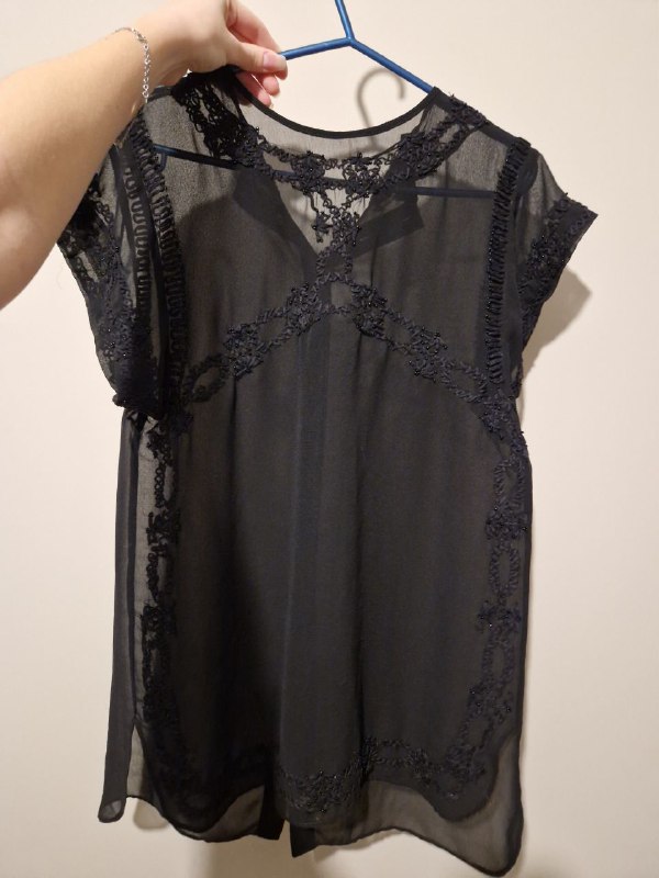 Прозрачная длинная блузка Twin-set T.S.J размер S 2