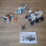 Lego Technic NASA Perseverance Rover, Lego Technic Surface Space Loader, Lego City Lunar Space Station 1