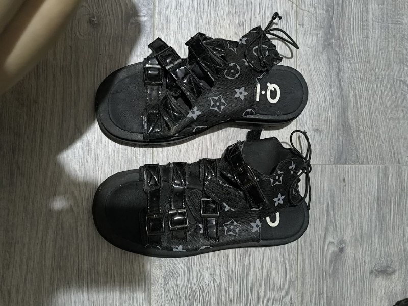 Туфли для танцев, туфли на завязках, черные туфли на каблуке, босоножки 4