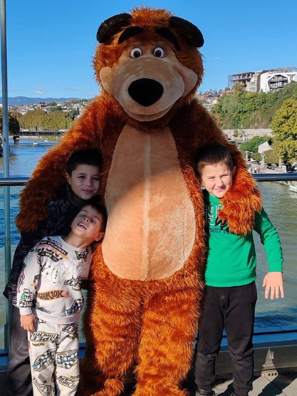 Профессиональный костюм Маскота Машиного медведя 3