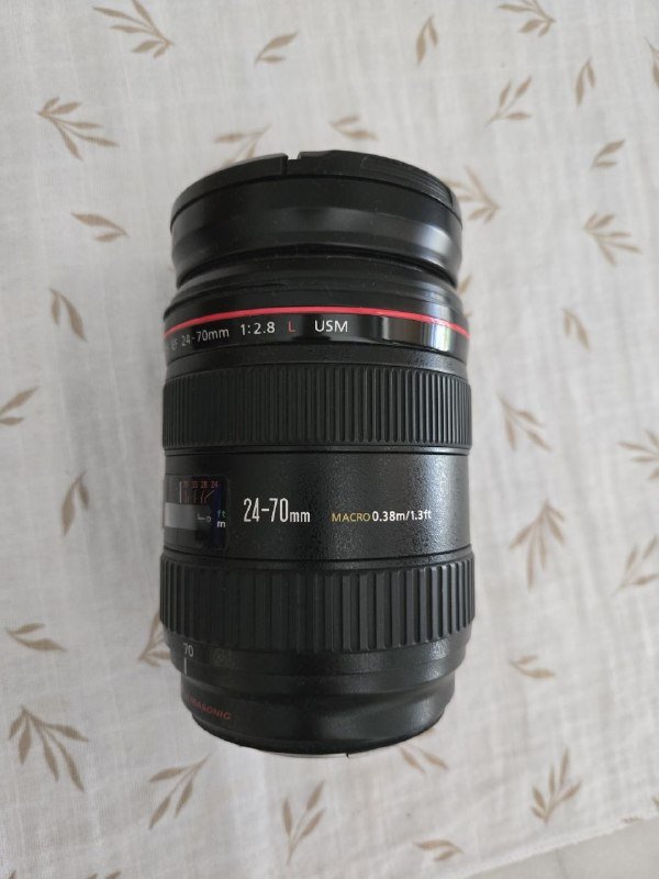 Беззеркальная камера Canon EOS R, объектив Canon EF 24-70mm f/2.8L USM 4