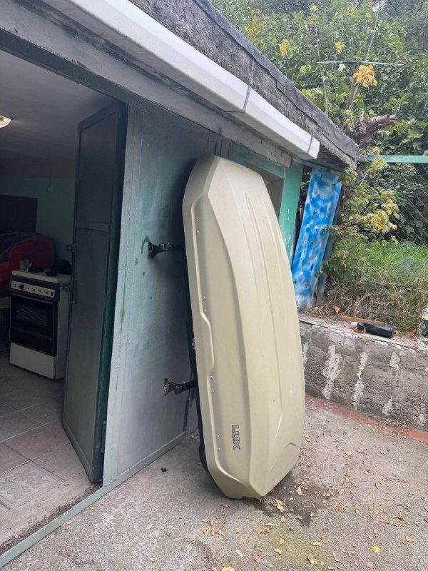 Авто бокс LUX с рейлами 550-600 л 7