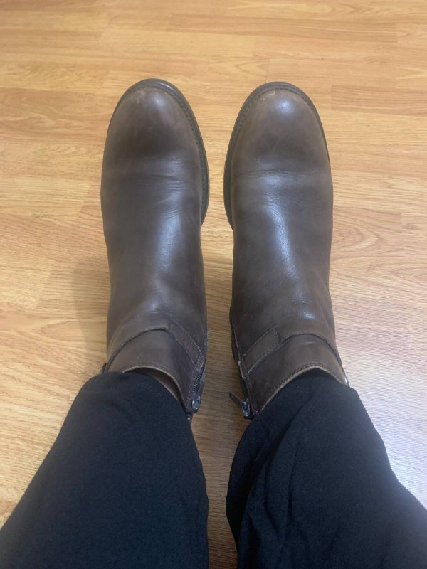 Кожаные полусапожки VAGABOND 39 размера 2